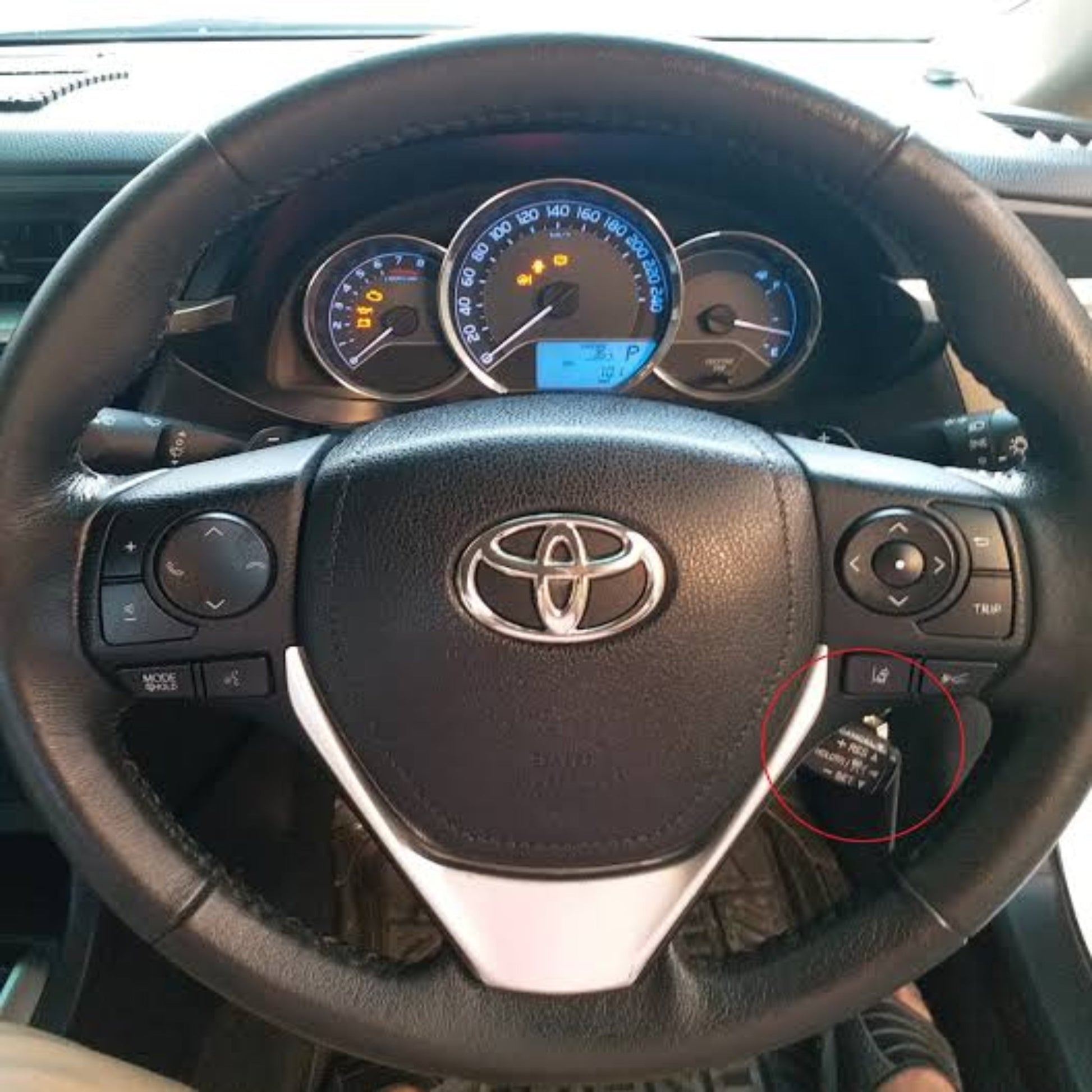 Altis cruise control
