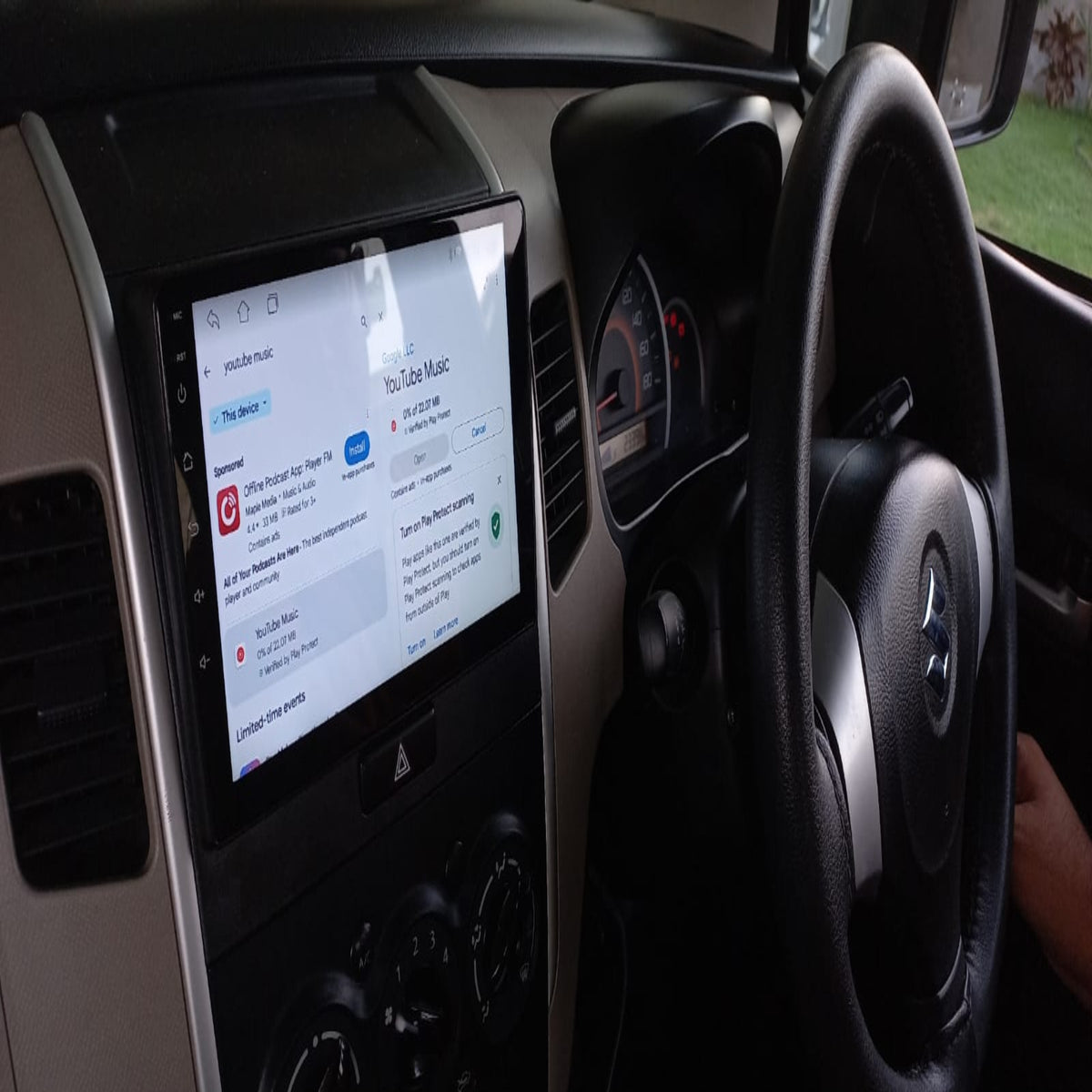 Wagon R Stereo Display Android Panel LCD stereo system for Suzuki WagonR 2014-2024! – autokings.pk