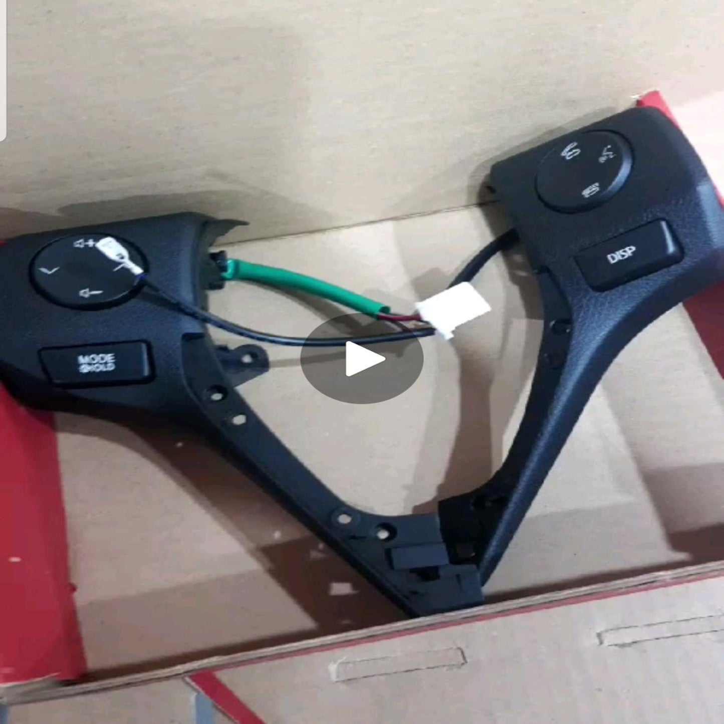 Toyota yaris steering wheel multimedia buttons kit 2020-2026