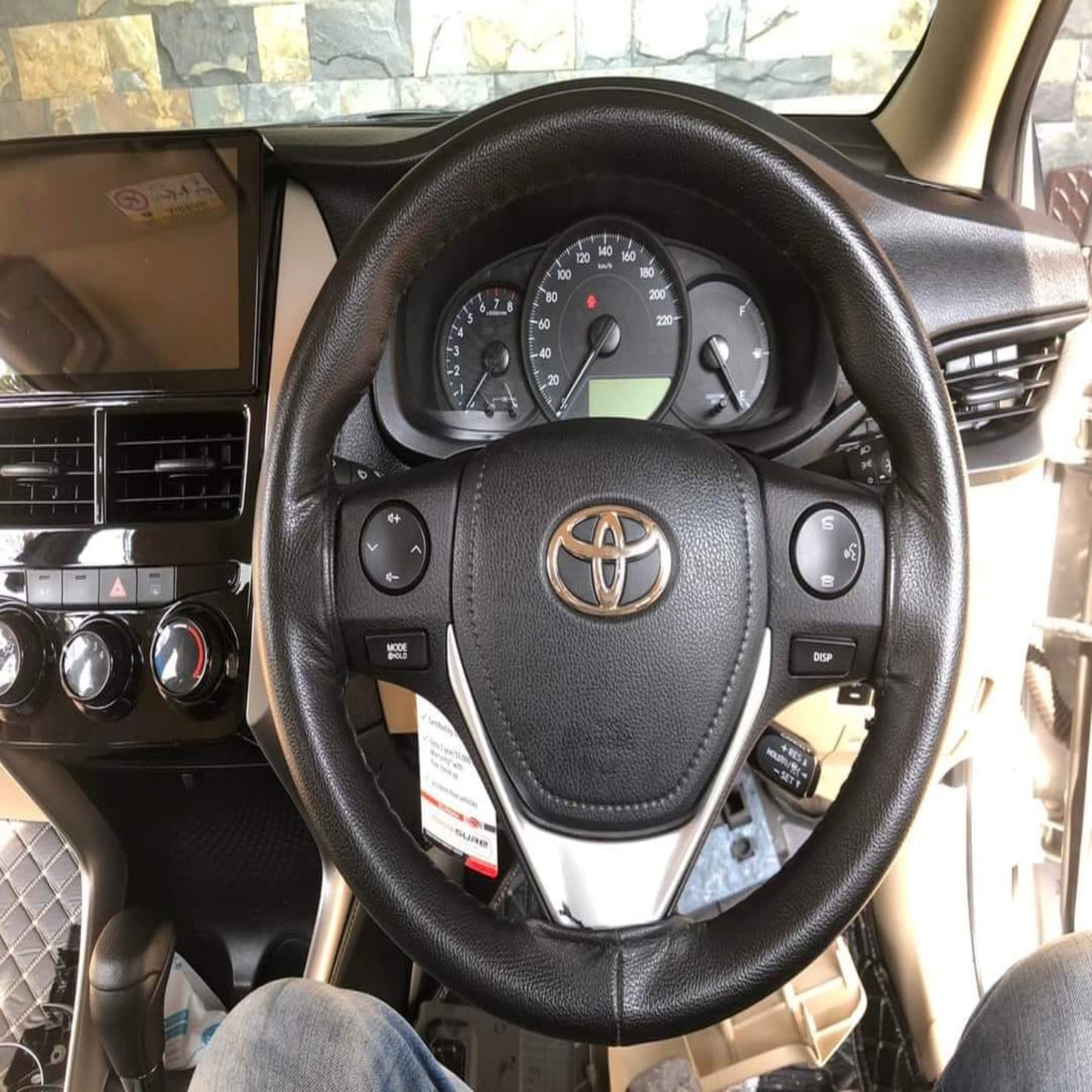 Toyota yaris steering wheel multimedia buttons kit 2020-2026